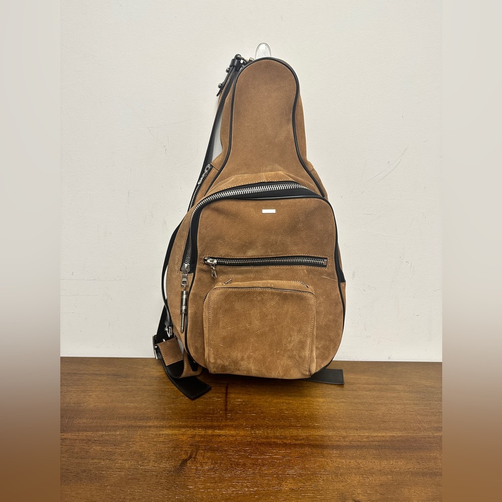 AMIRI - Suede Backpack - Brown - Picture 3 of 8